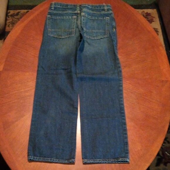 Old Navy Blue Straight Jeans Classic Denim Style - Picture 4 of 4